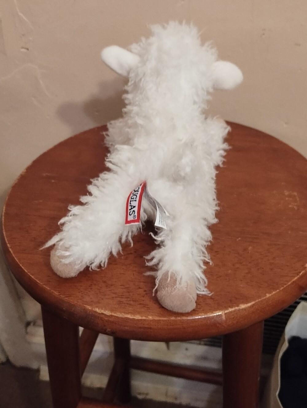 Douglas Plush White Lamb - Picture 4 of 6